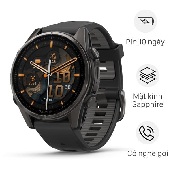 Thay Pin Garmin Fenix 8 43mm